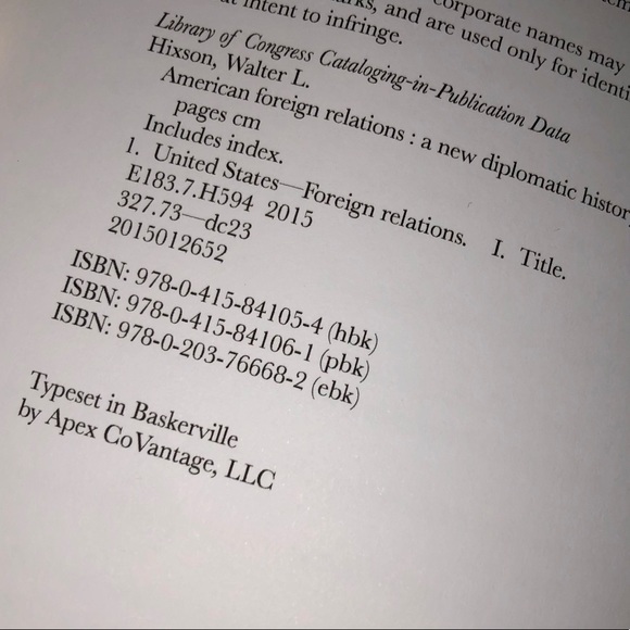 American Foreign Relations - Picture 3 of 4